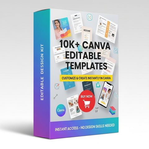 10000+ Canva Editable Templates